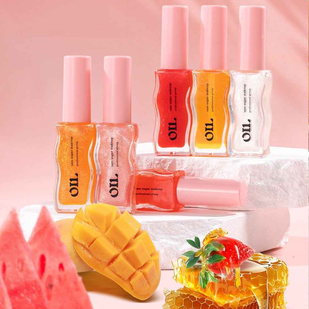 Fruity Honey Scented Lip Gloss Lasting Moisturizing