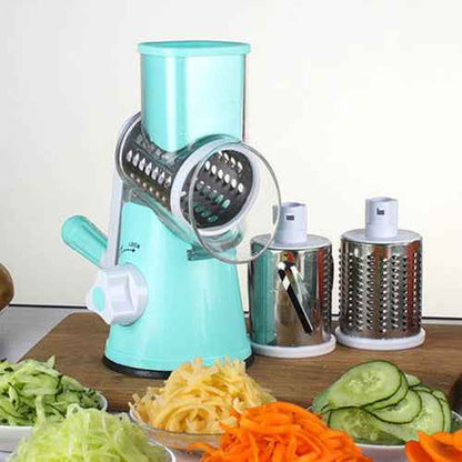 Multifunctional Potato Slicer - Round Mandoline Cutter for Perfect Slicing - Mallora Shop
