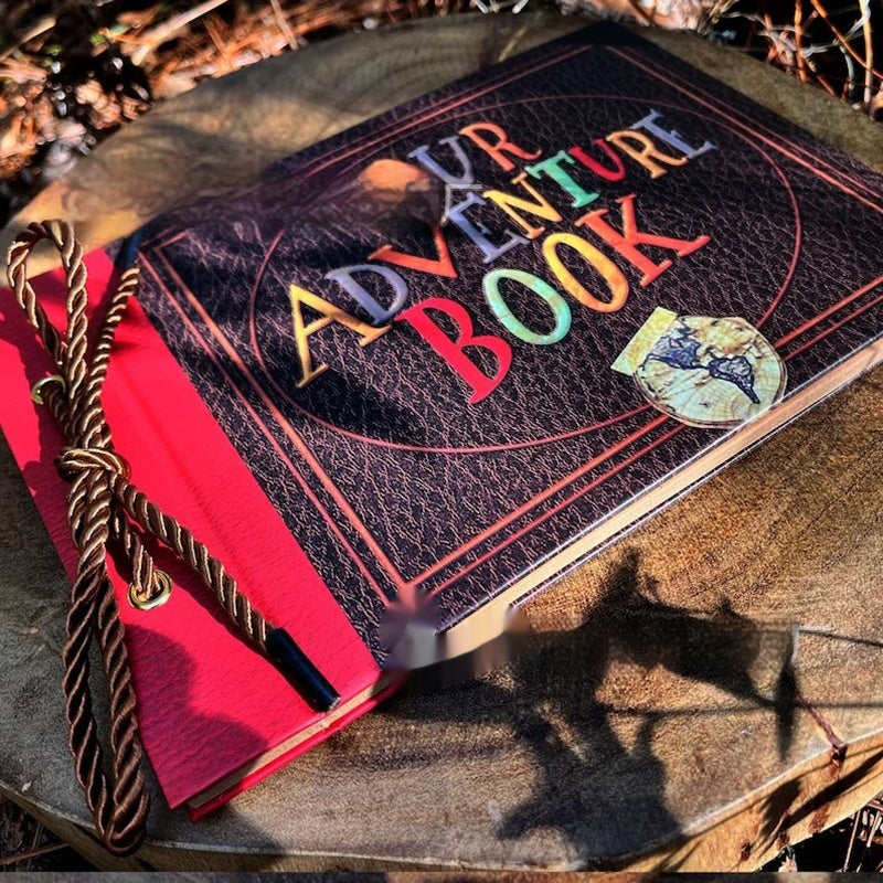 Our Adventure Book Retro Kraft Paper Tether