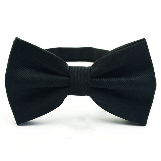 Wedding New Best Man Group Black Red Blue Striped Big Bow Tie