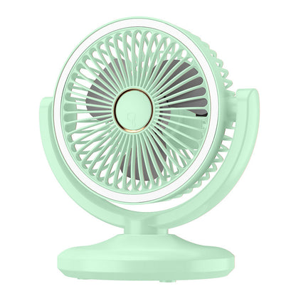 Clip Fan USB Lighting Desktop Fan Portable