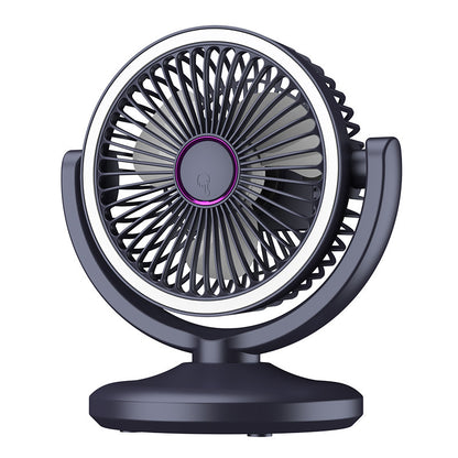 Clip Fan USB Lighting Desktop Fan Portable