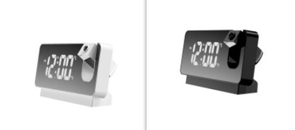 3D LED Projection Alarm Clock with Snooze Function and Mirror Display - Mallora Shop