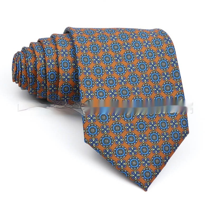 Business Polyester Men's Printed Workplace Tie