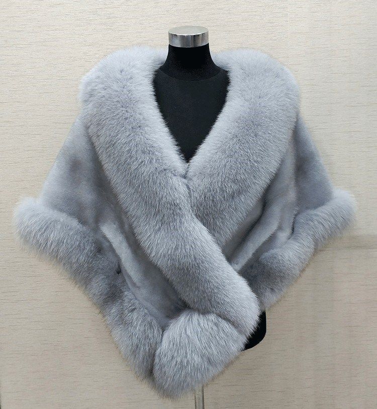 Faux Mink Dress Cloak Autumn And Winter Short Jacket