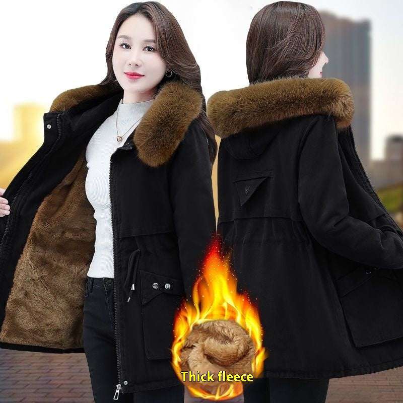 Woment Winter Loose Fleece Padded Coat