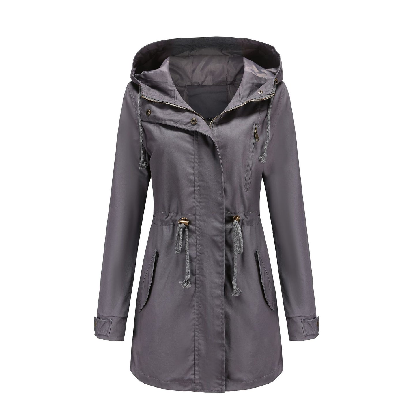 Women Cotton Anorak Spring And Autumn Coat