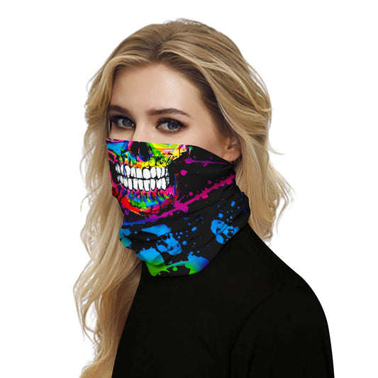 Skull Digital Men And Women Outdoor Mask Sport Climbing Insect-proof