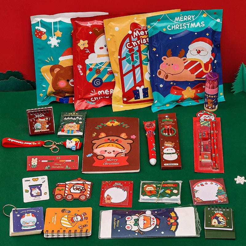 Christmas Stationery Blind Box Lucky Gift Bag Suit