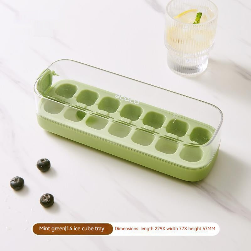 Silicone Ice Tray Press Household Homemade Box