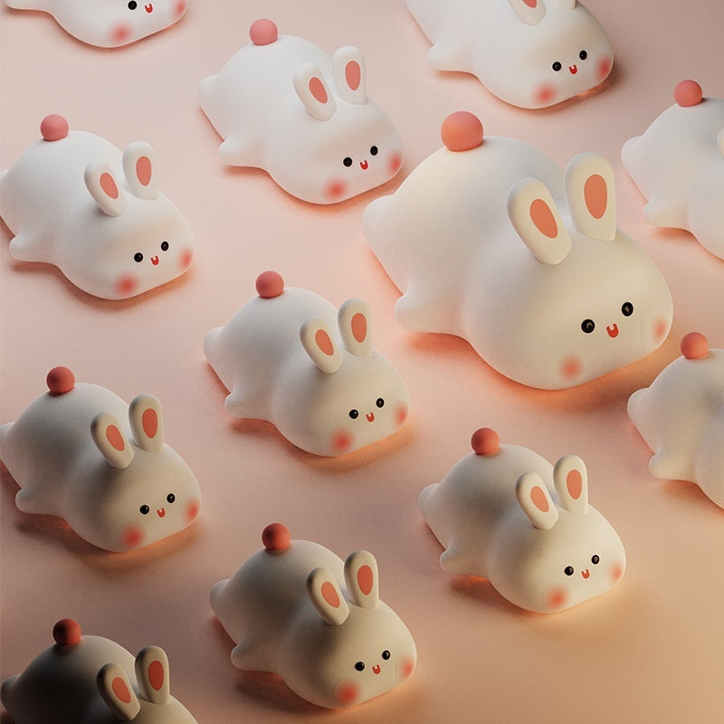 Cute Rabbit LED Night Light Touch Sensor for Cozy Nights
