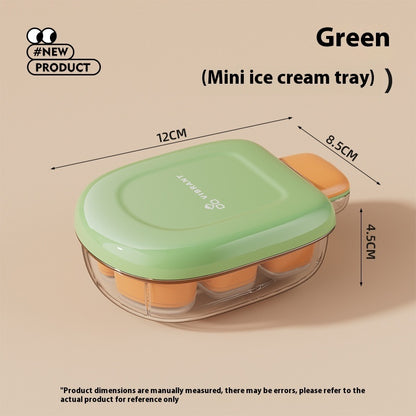 Versatile Ice Cube Mold with Lid for Effortless Ice Storage and Pressing - Mallora Shop