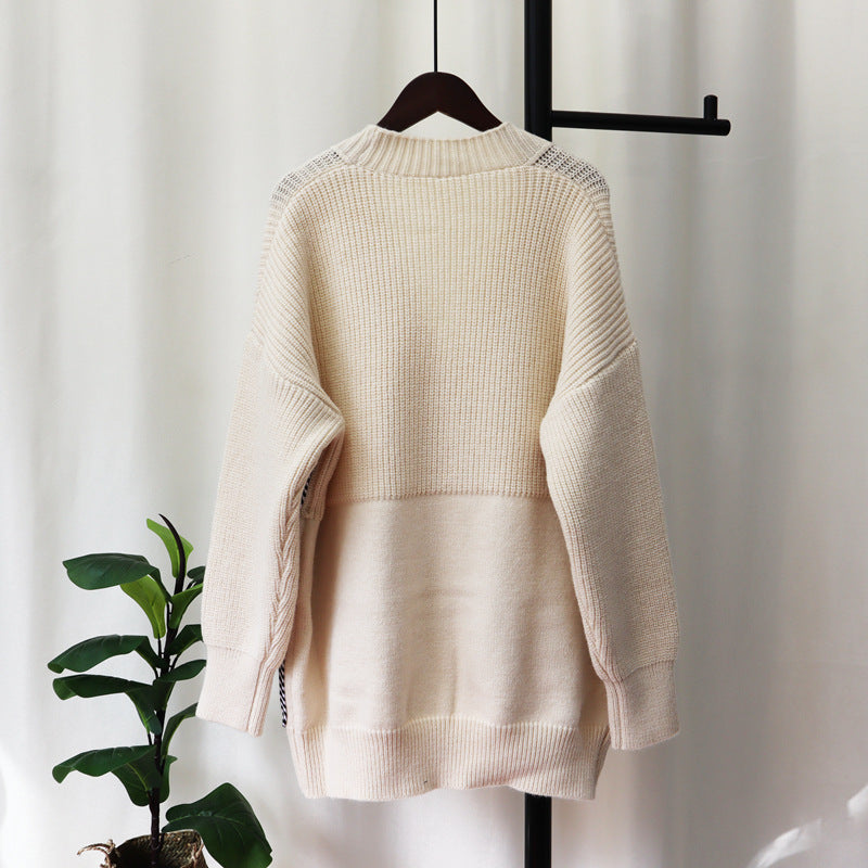 Lazy Sweater Coat For Women