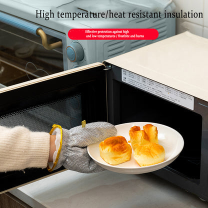 Bamboo Fiber Non-Oily Dishwashing Gloves for Eco-Friendly Cleaning - Mallora Shop