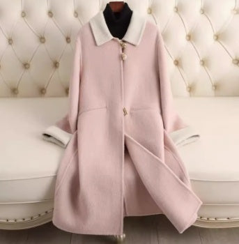 Women Cashmere Loose Coat