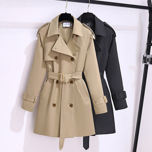 Women Short Trench Coat