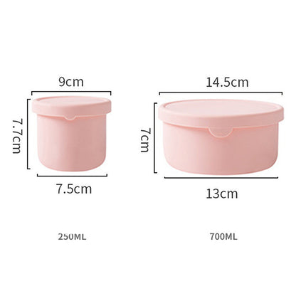 Silicone Lunch Box Set for Easy Meal Prep and Storage - Mallora Shop