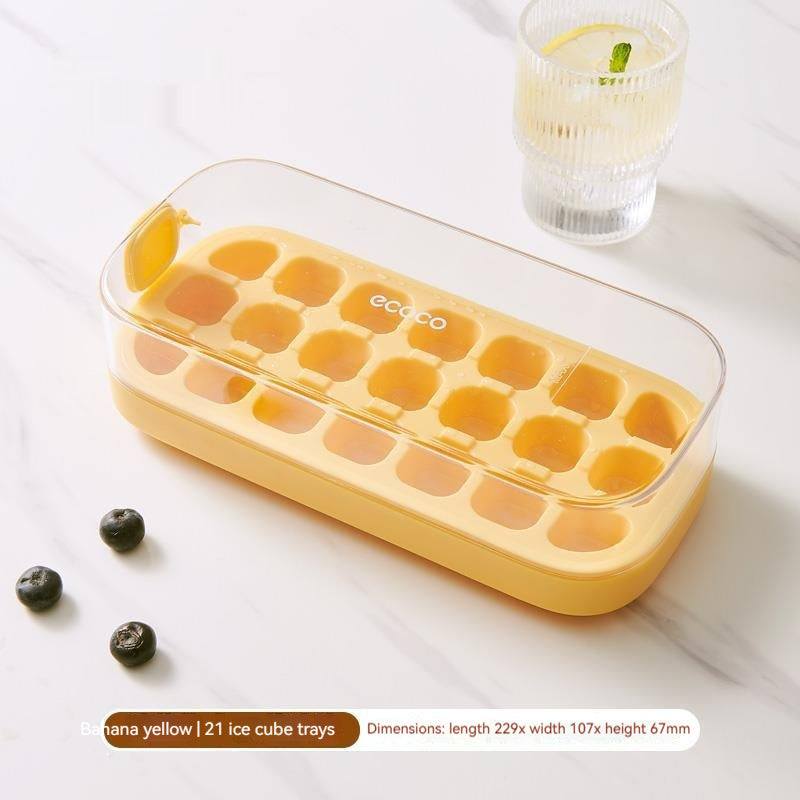 Silicone Ice Tray Press Household Homemade Box