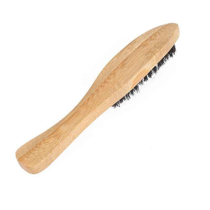 Men's Long Handle Portable Beard Grooming Brush