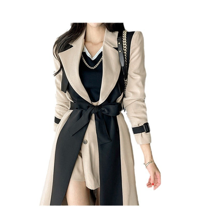 Fashionable Autumn Women's Long Trench Coat