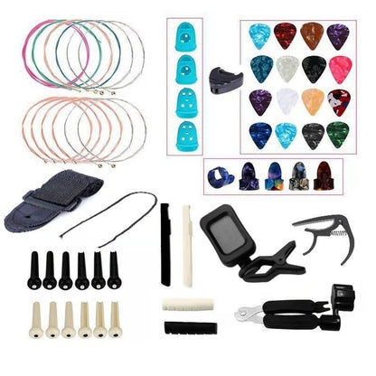 Guitar Accessories Suit Pick String Nail Pillow