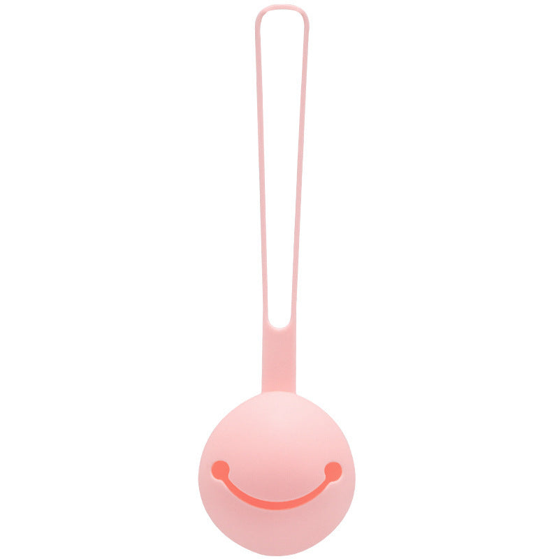 Smiley Face Pacifier Silicone Soother Storage Bag