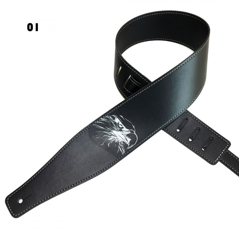 Color Printing Folk Guitar Shoulder Strap