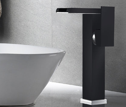 High End Copper Waterfall Faucet for Luxurious Bathroom Experience - Mallora Shop