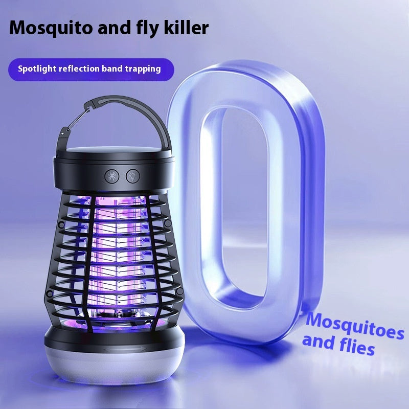 2-in-1 Electric Mosquito Killer Lamp - USB Rechargeable Swatter for Effective Insect Control - Mallora Shop
