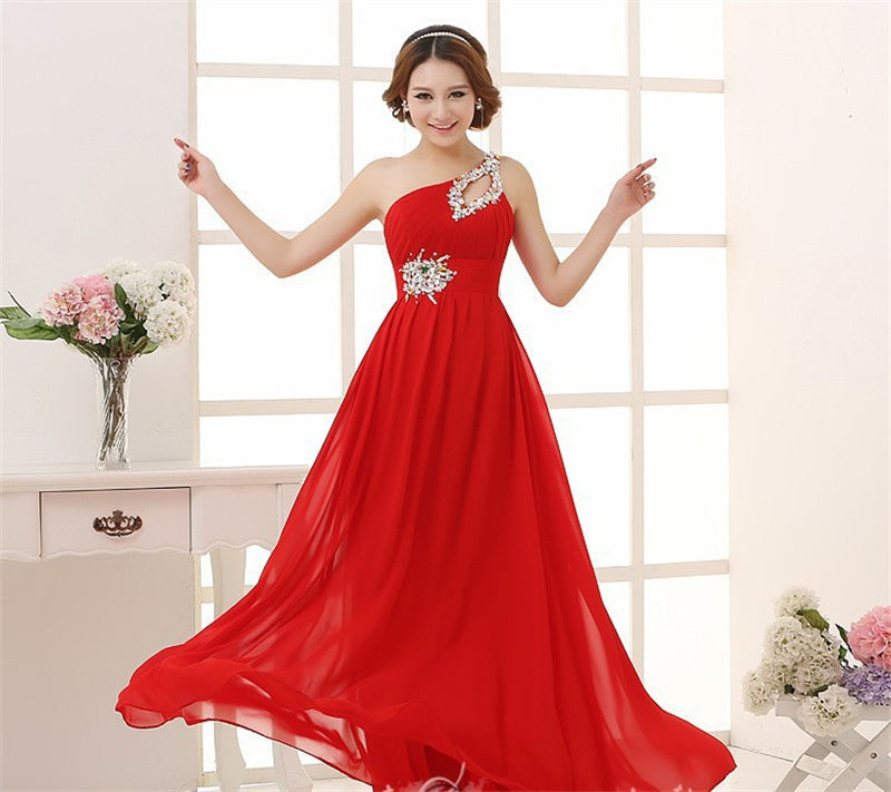 Speed Selling Wedding Bridesmaid Banquet Evening Dress