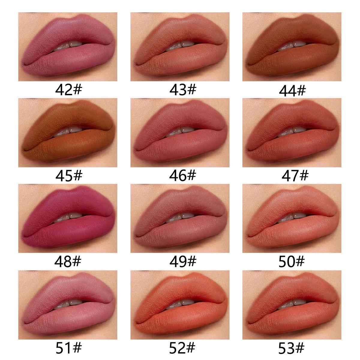 Christmas 12 Colors Mixed Lip Liner Set