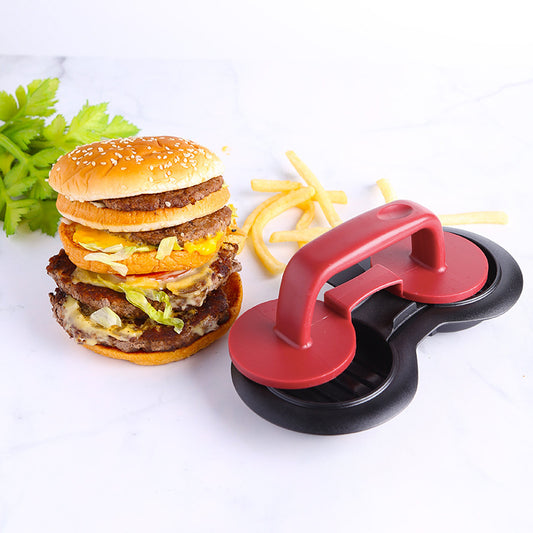 Kitchen Burger Mold Artifact Gadget Hamburger Press Mold Multifunctional Convenient And Reusable Round Patty Press Burger