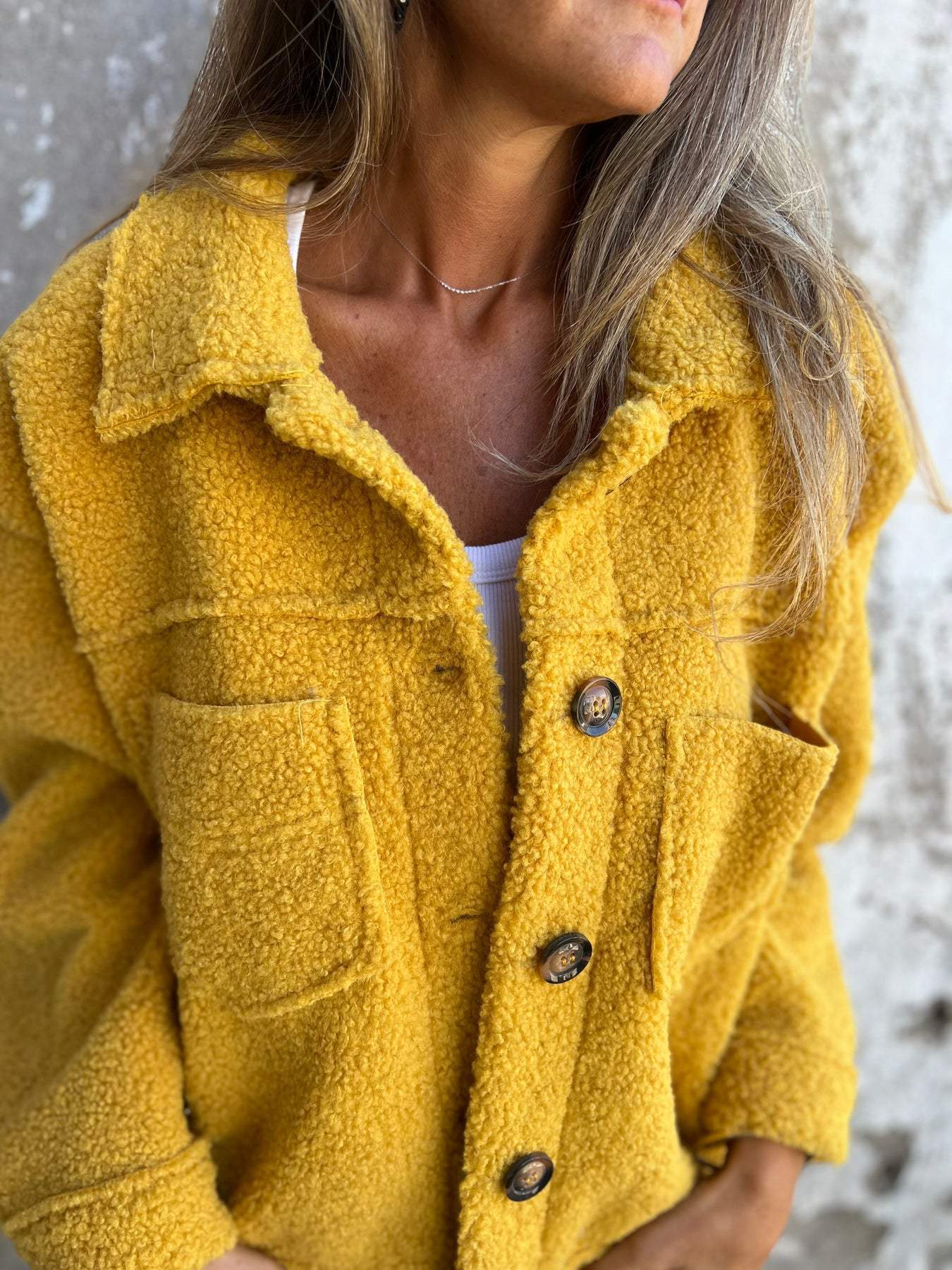 Women Lapel Wool Coat