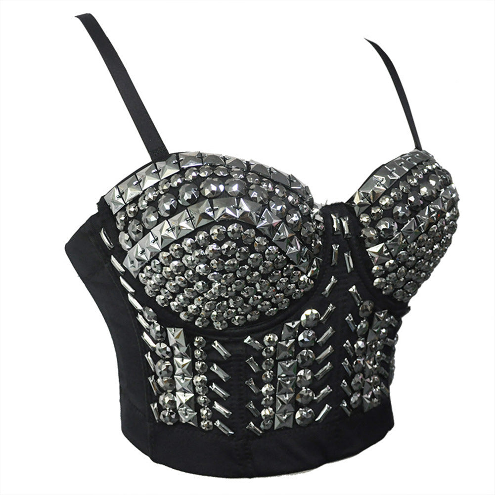 Women Sequin Top Bra