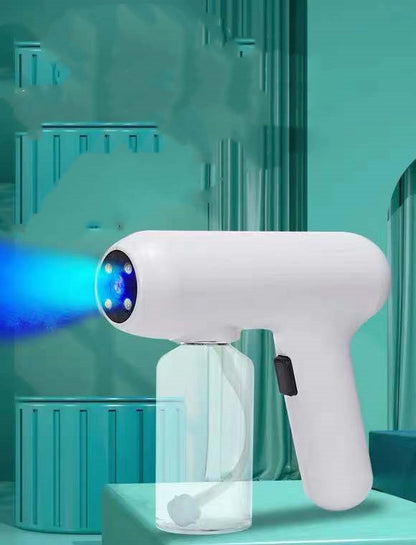 Electric Sanitizer Sprayer with Blue Light