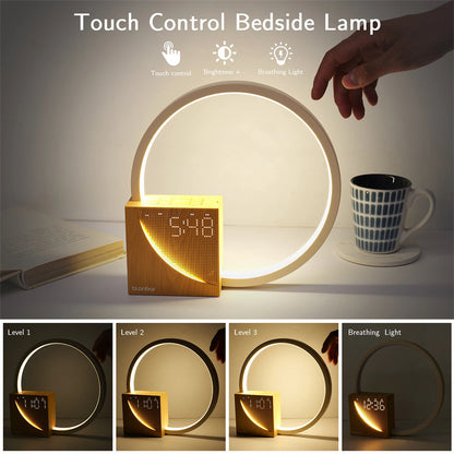 Touch Control Bedside Lamp with Natural Sounds