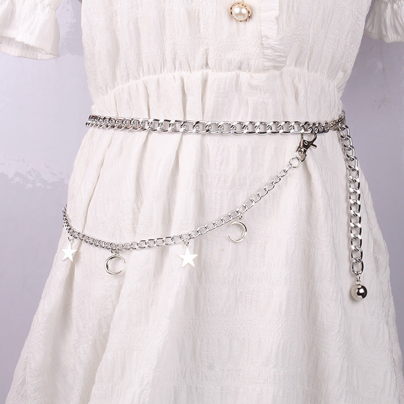 Women's Fashion Simple Decoration Waist Chain