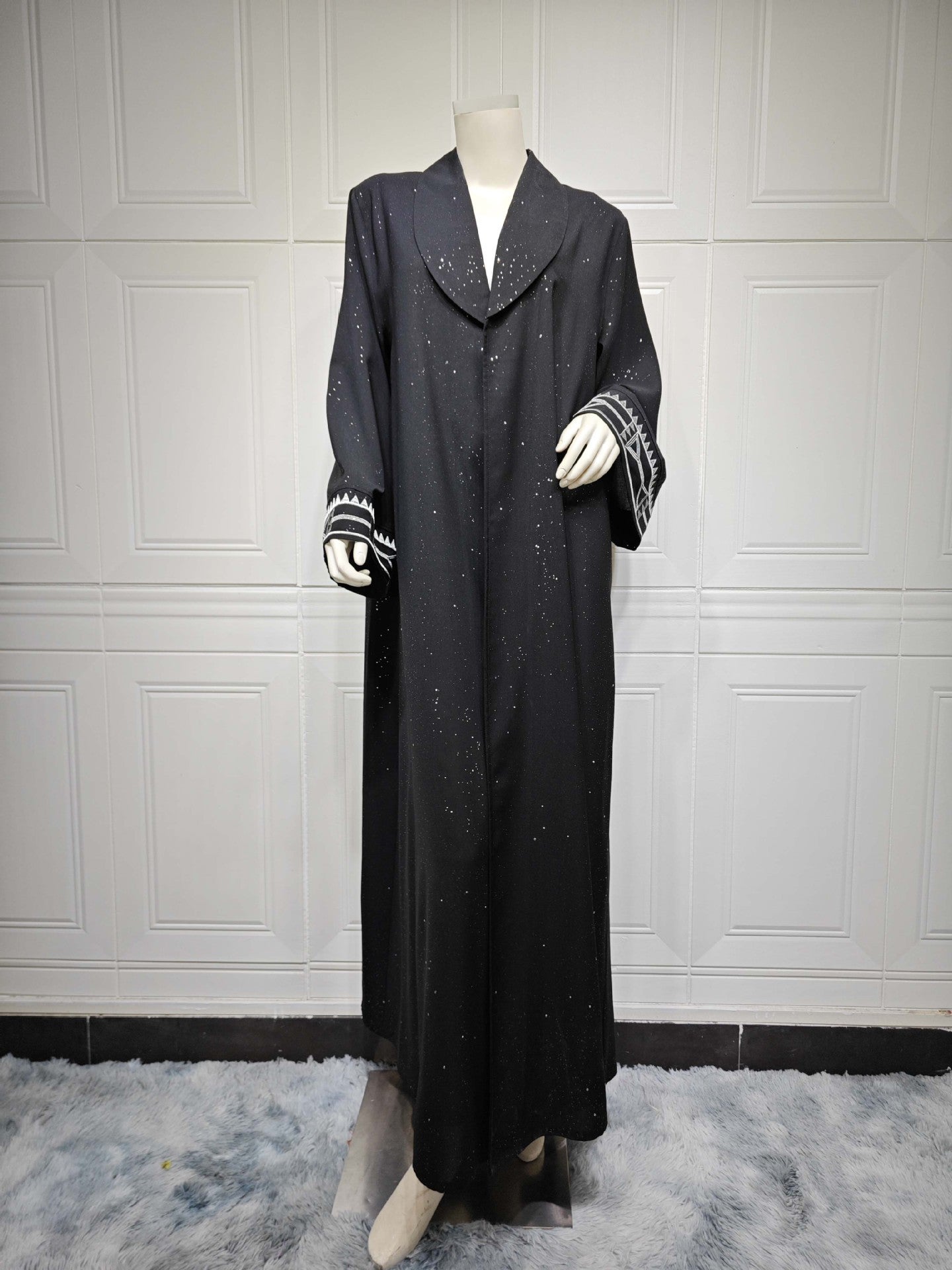 Abito cardigan abaya arabo musulmano modesto da donna