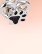 Love Cat's Paw Earrings Female Dripping Cute