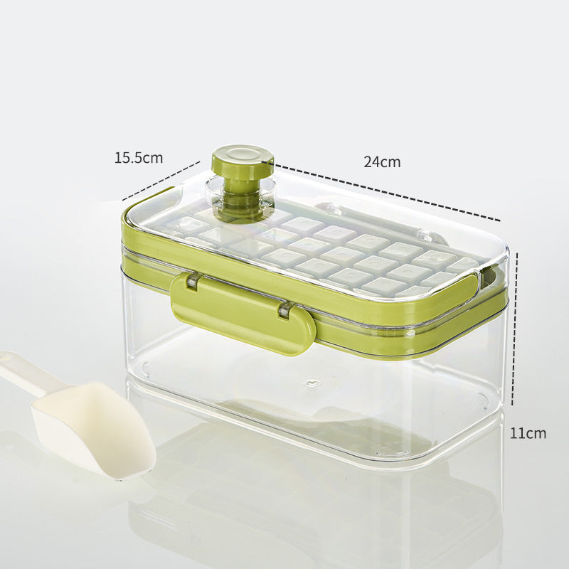 New Silicone Press Ice Maker Mold