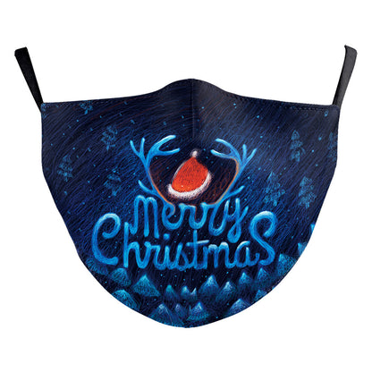 Christmas Light Shadow Digital Printing Mask