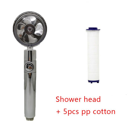Water-Saving Shower Head with 360° Rotation