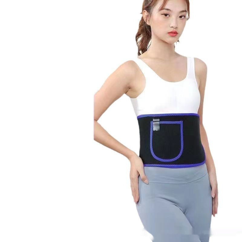 Sports Fitness Waist Support Squat Running Training Violently Sweat Belt