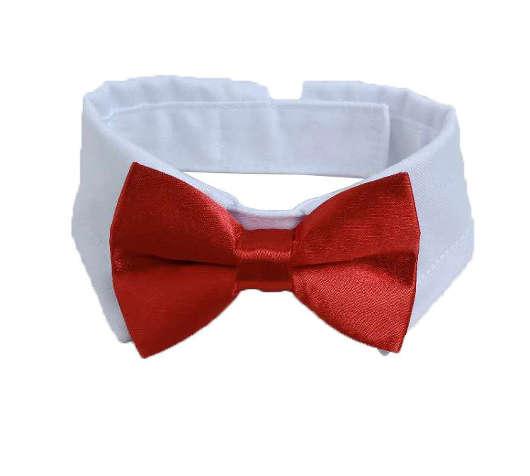 Wearing Bow Tie Collar Jewelry Saliva Towel