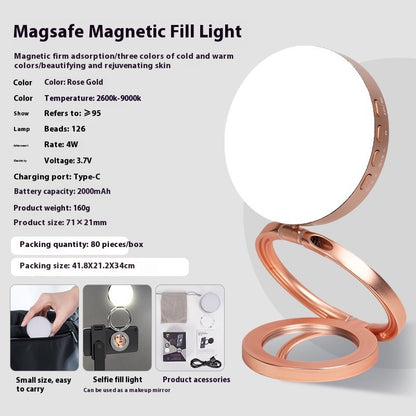 Magnetic Mobile Phone Fill-in Light Photography