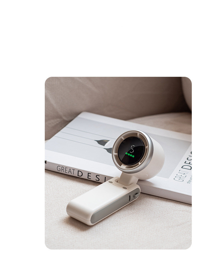 180 Degree Folding Mini Fan - Portable Hand-held Turbo Fan for On-the-Go Cooling - Mallora Shop