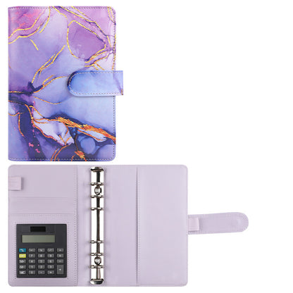 A6 Loose-leaf Binder Journal Book Notebook Leather PU