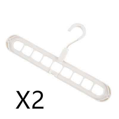 9-Hole Multi-Function Clothes Hanger Organizer