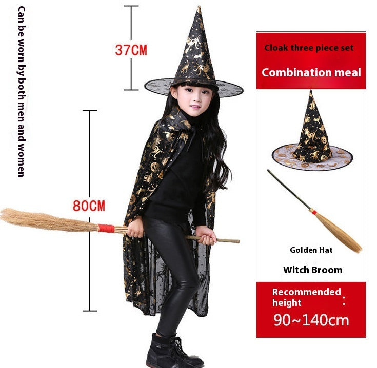 Halloween costume woman magic witch party dress