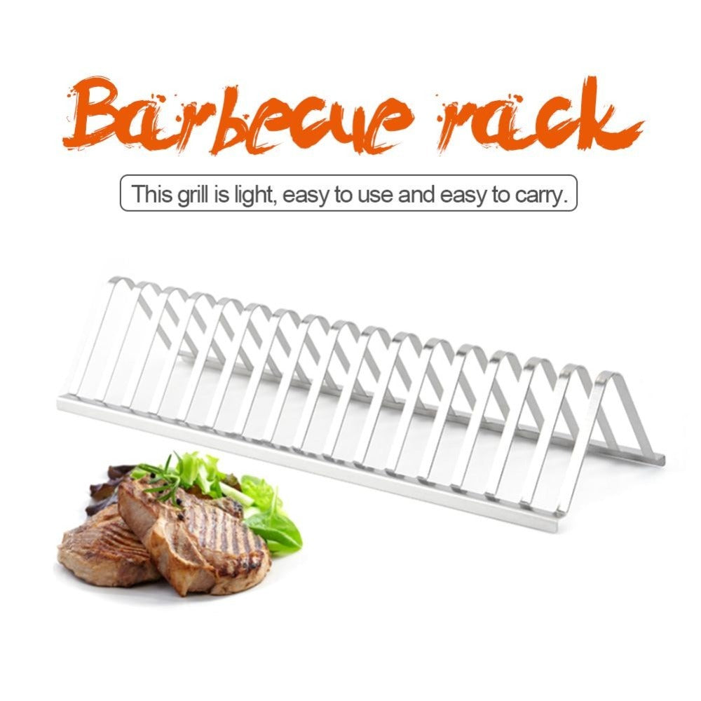Stainless Steel Barbecue Grill Holder